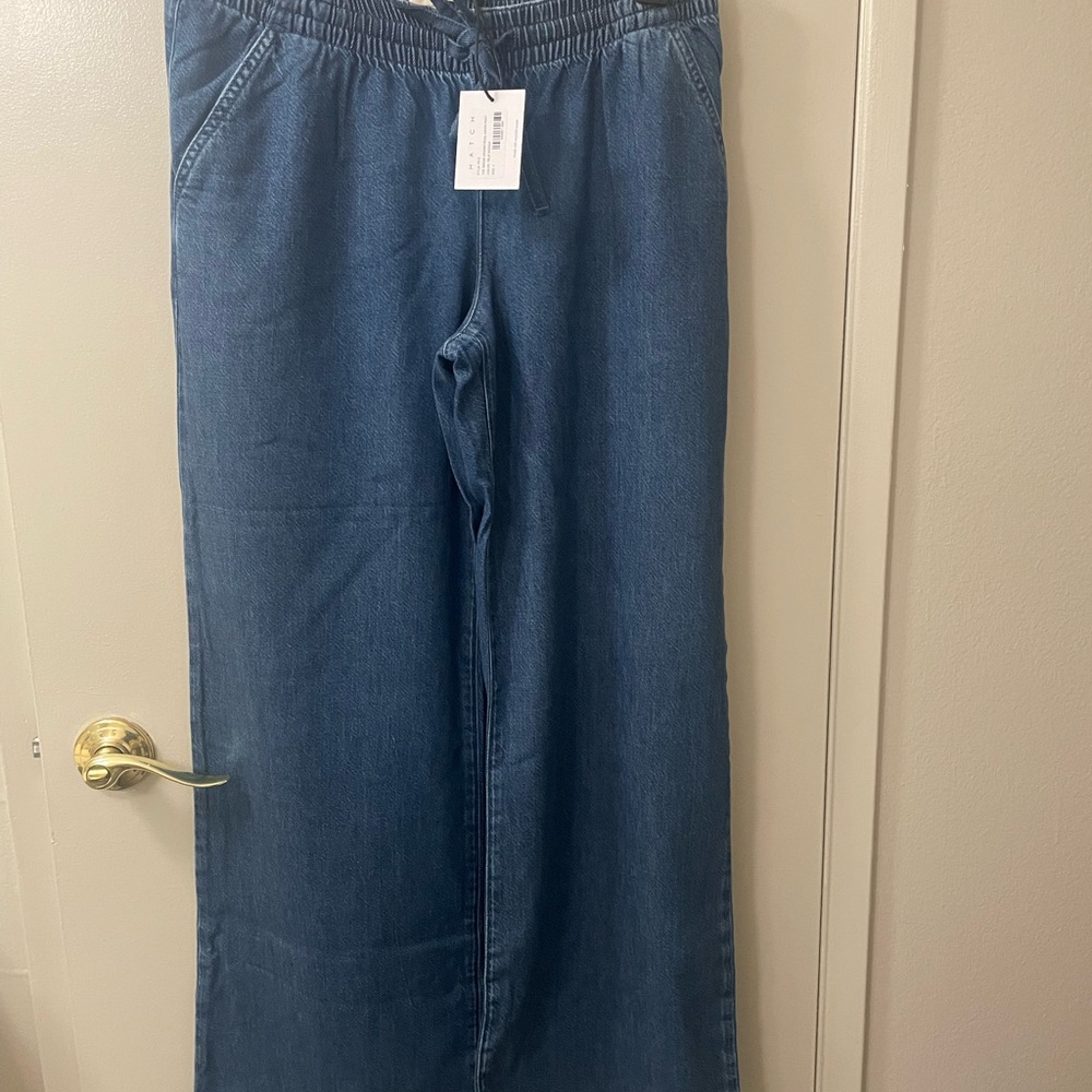 Hatch -The Denim Drawstring Gavin Pants - Picture 13 of 16